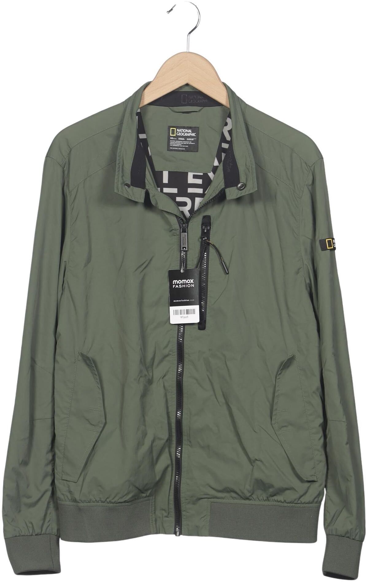 National Geographic Herren Jacke, Grün, Gr. M, kein / Etikett - Second Hand