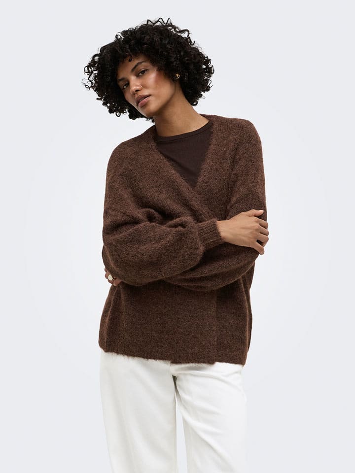 ONLY Cardigan in Braun - XL