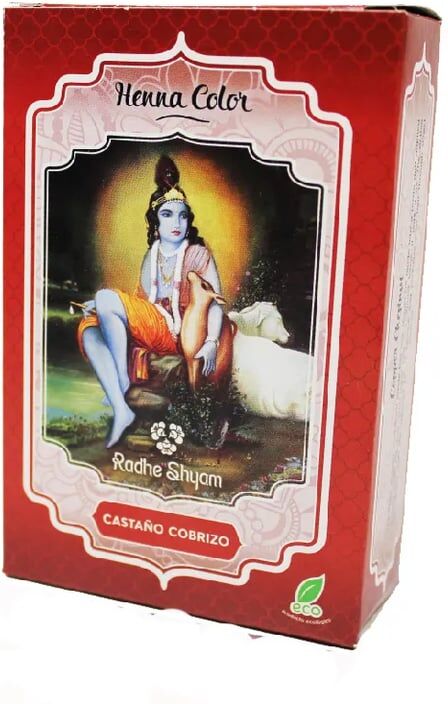 Radhe Shyam Henna Botanicals Eco #Castanho Avermelhado