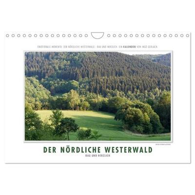 Emotionale Momente: Der nördliche Westerwald - rau und herzlich. (Wandkalender 2027 DIN A4 quer), CALVENDO Monatskalender
