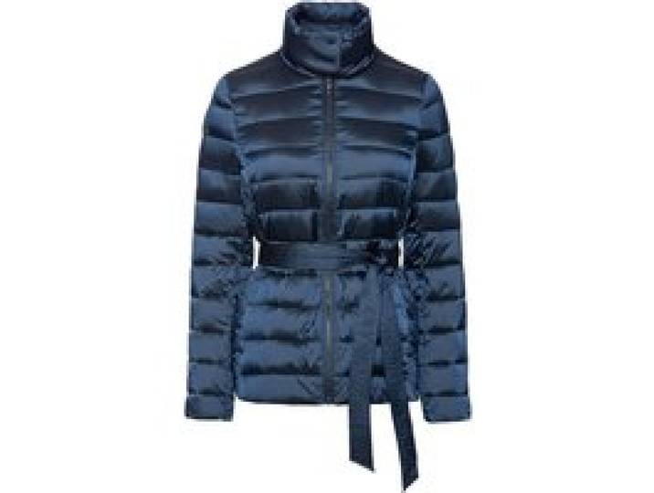 ESMARA® Doudoune légère avec ceinture femme (bleu foncé)