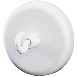 Dahle Magnet Dahle 95861 (Ø x H) 47 mm x 32 mm rund, mit Haken Weiß 1 St. 95861