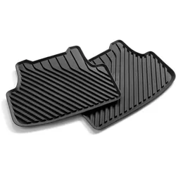 Audi Q3 RSQ3  (8U) Gummifußmatten hinten 2-teiliges Set Allwettermatten 8U006151
