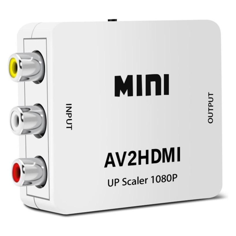 Roger RCA-Buchse - HDMI-Buchse + Audio, weiss 4752168081129 (Winkeladapter) (RG-HDMI-RCA-CON-WH)