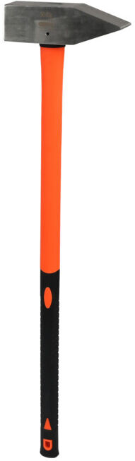 KS Tools INOX Marteau d'ingénieur avec manche en fibre de verre, 4000g (964.2046)