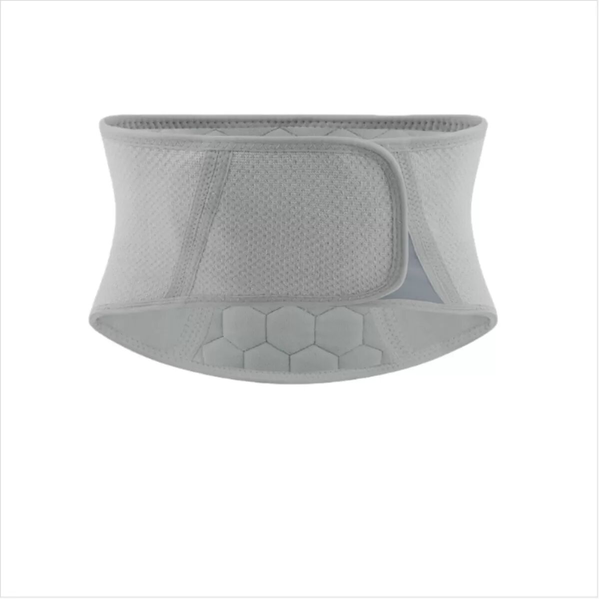 INF Winter Fleece Warme Lendenwirbelstütze - Bequem & Diskret S Grau