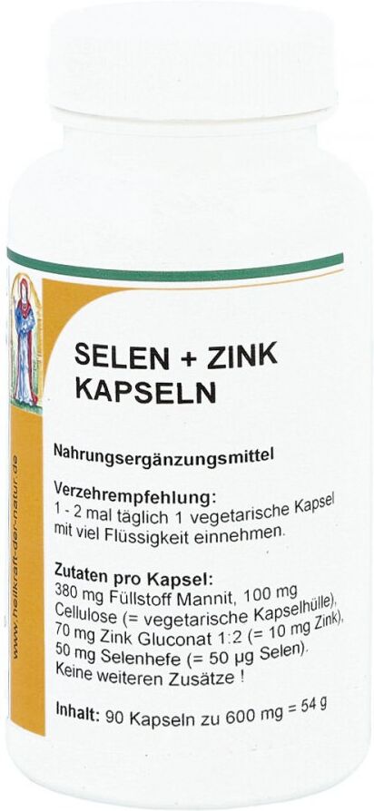Selen 50 [my]g plus Zink Kapseln