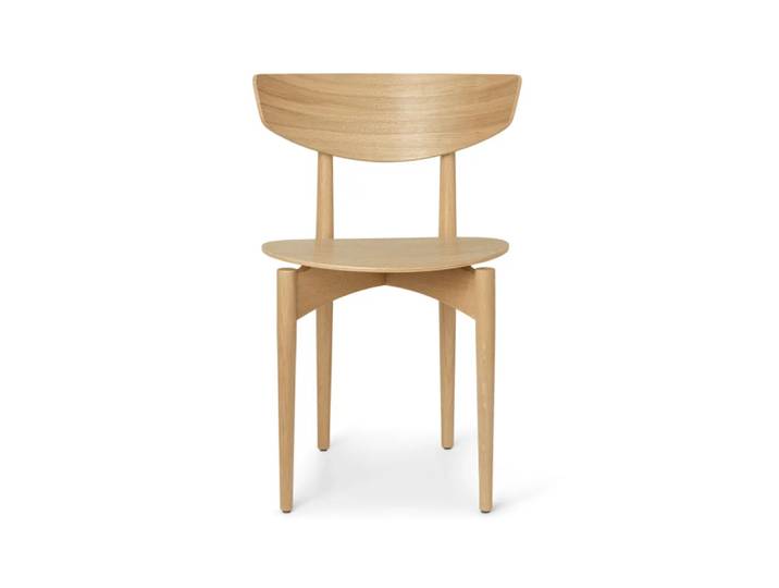 Ferm Living Chaise Herman natural oak, pieds en chêne