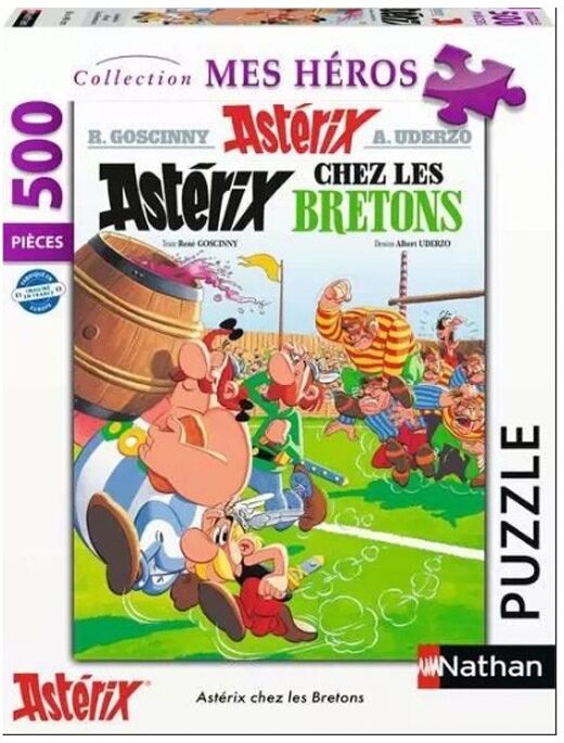 Ravensburger Nathan puzzle 500 p - Astérix chez les Bretons