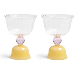 Tulip Gläser 200 ml, karamell, 2 St.