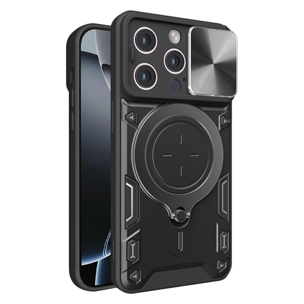 Techsuit - CamGuard Pro - iPhone 16 Pro - Black (Apple iPhone 16 Pro) (56356313)