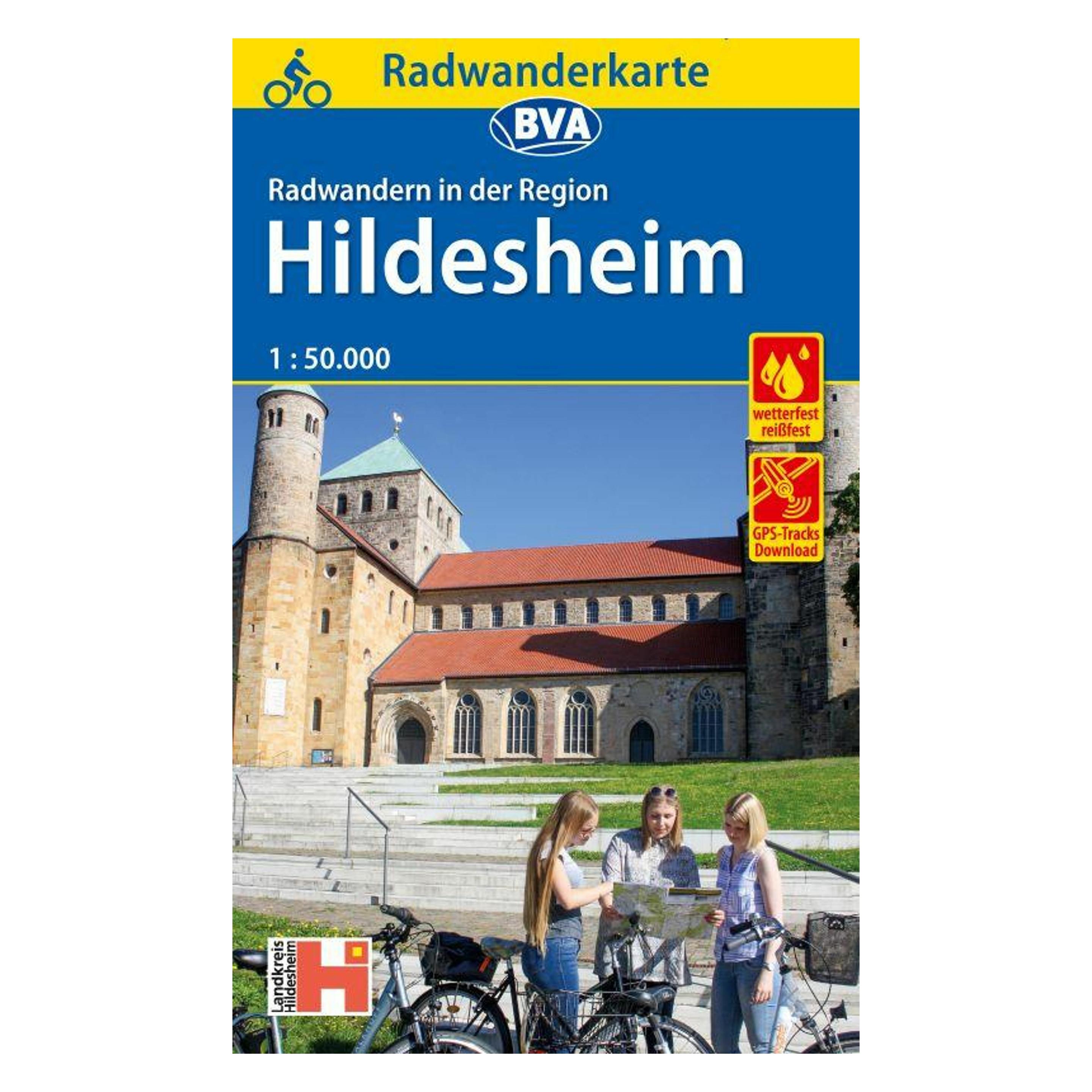 Bielefelder BVA Radwanderkarte Radwandern in der Region Hildesheim (40525000)