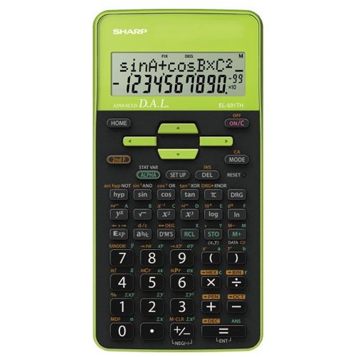 SHARP Schulrechner EL-531 TH-GR