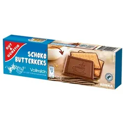 Gut & Günstig Schoko-Butterkeks Vollmilch 125 g