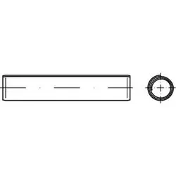 DIN 7344 / ISO 8748 - Federstahl blank - 5x14 - Spiralspannstifte schwere Ausführung