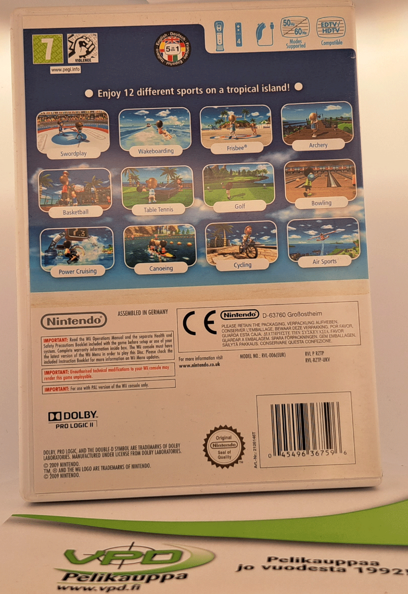 Wii Sports Resort (NIB) Nintendo Wii (Käytetty)