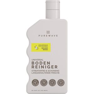PUREWAVE Allzweckreiniger Bodenreiniger Balsam Wood, Konzentrat, mit holzig-blumigem Duft, Flasche 500 ml