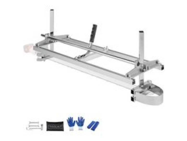 VEVOR Gruminette Scierie Mobile Portable 355-914 mm Barre de Guidage en Acier Galvanisé avec Épaisseur de Coupe 5,08-300 mm Coupe Transversale Moulin à Scie à Chaîne de Tronçonneuse pour Constructeurs
