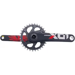 SRAM Kettenradgarnitur X01 Eagle 32 Zähne Boost schwarz,rot