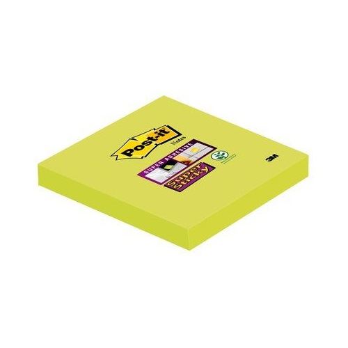Post-it Super Sticky Notes Haftnotizen extrastark 6546SA grün, 6 Blöcke