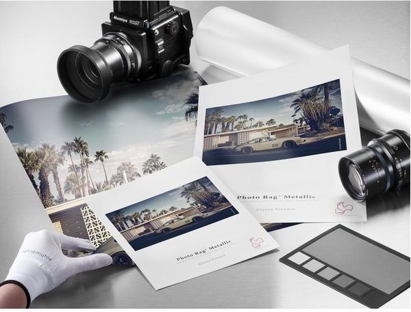 HAHNEMUEHLE FineArt Photo Rag Metallic A4 Photo Paper - 25 Sheets