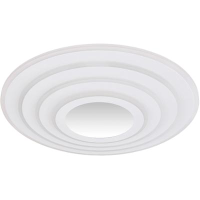 GLOBO LIGHTING LED Deckenleuchte "JOCELYN", weiß (weiß matt), 1 Stk., Leuchten, Deckenlampe, Designleuchte, Wohnzimmer, Schlafzimmer, rund, LED Deckenleuchte
