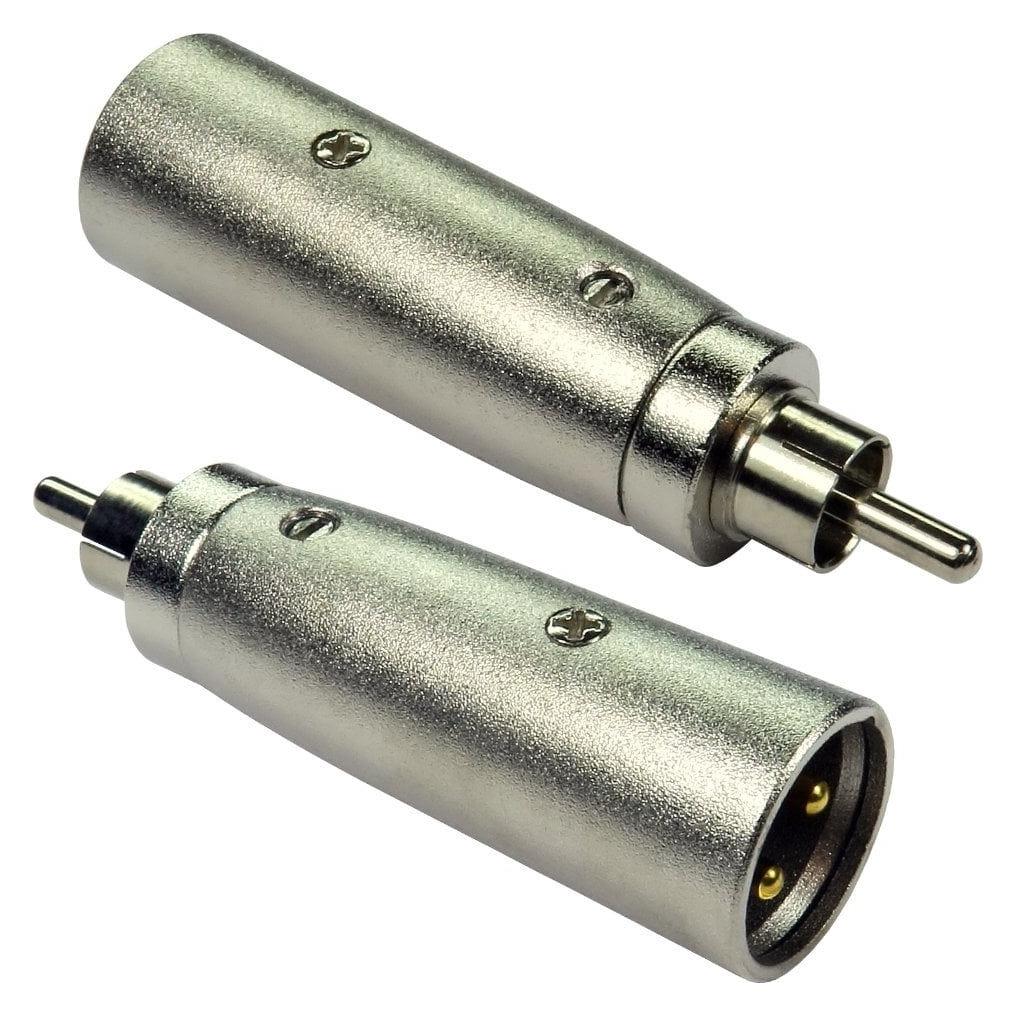 Cables Direct CDL RCA(M)-XLR(M) Adap Gold Pins (Cinch Kabel) (3XLR-MMRCA)