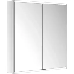 Keuco Royal Modular 2.0 Spiegelschrank 800211091100300 900 x 900 x 160 mm, 1 Steckdose, 1 Doppel-USB-Ladestelle, Wandvorbau, 2-türig