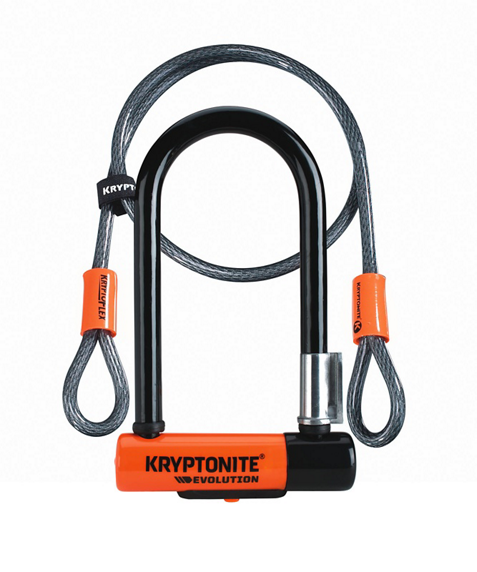 Kryptonite Evolution Bøjlelås M. Kabel