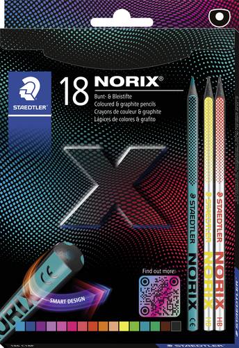 Staedtler Buntstift NORIX Buntstift Set 100% PEFC 186 C18P 18St.