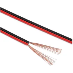 HDgear Install (100 m, 0.75 mm2), Lautsprecherkabel, Schwarz