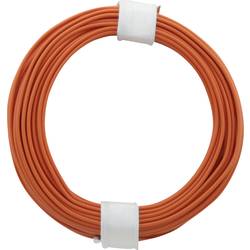 Donau Elektronik 105-7 Schaltdraht 1 x 0.20 mm² Orange 10 m