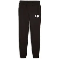 Puma Kinder Hosen lang Ki PUMA SQUAD Sweatpants FL cl B, Größe 128 in Schwarz Schwarz