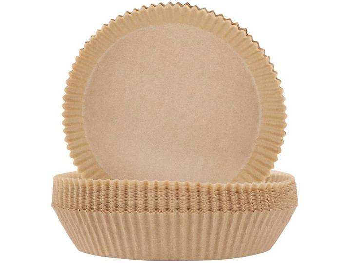 Backpapier-Einlagen für Heissluftfritteusen, Ø 16 x H 4,5 cm
