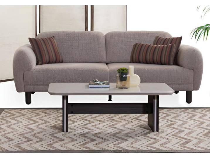 JVmoebel Sofa Beige Sofa-Set Modernes Interieur Minimalistischer Stil Holzrahmen, 1 Teile