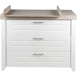 Wickelkommode roba FELICIA (LBH 75x120x90 cm) - weiß - LBH 75x120x90 cm