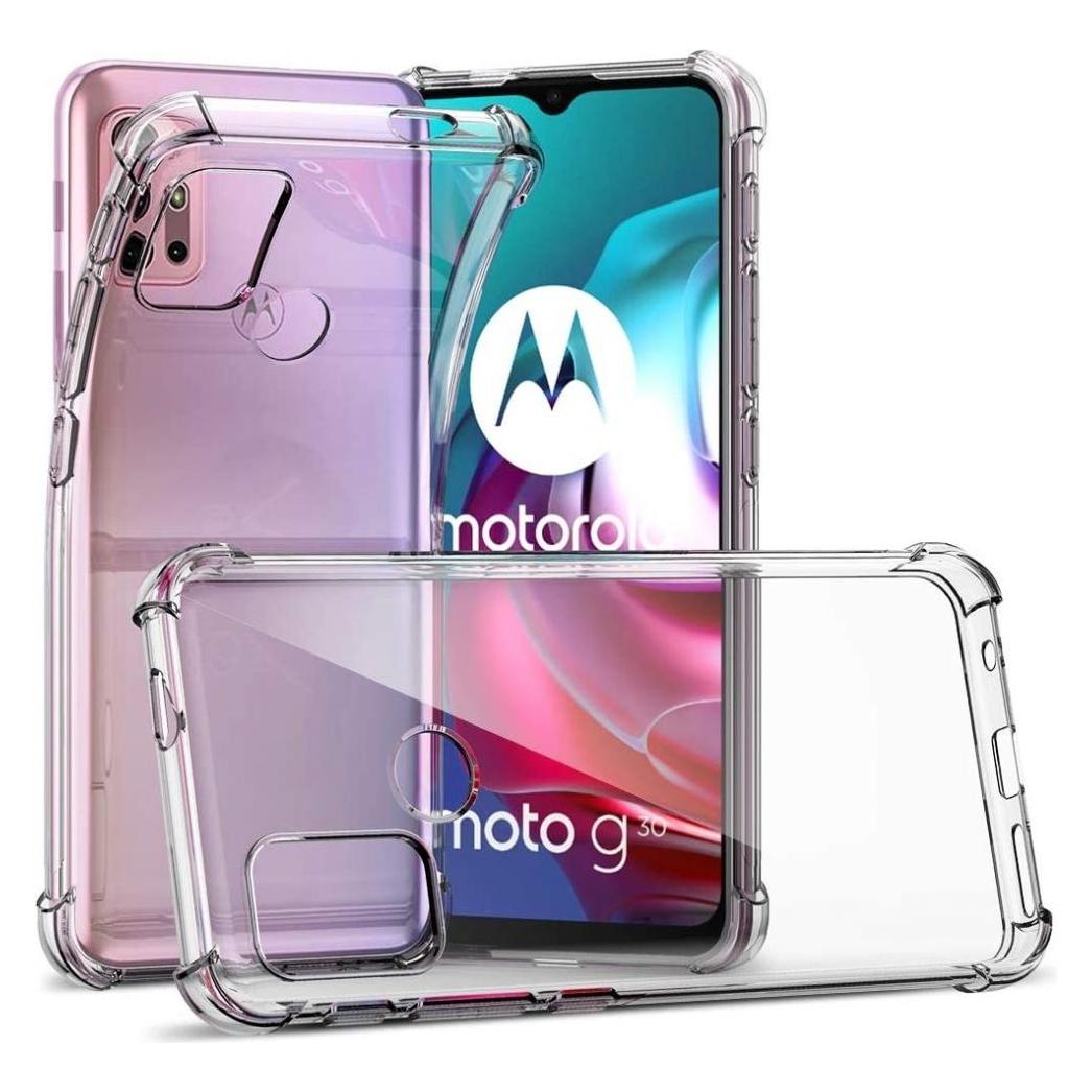 Screenguard Motorola Moto G30 Hülle Crystal Soft Airbag Bumper (Motorola Moto G30) (00028501)