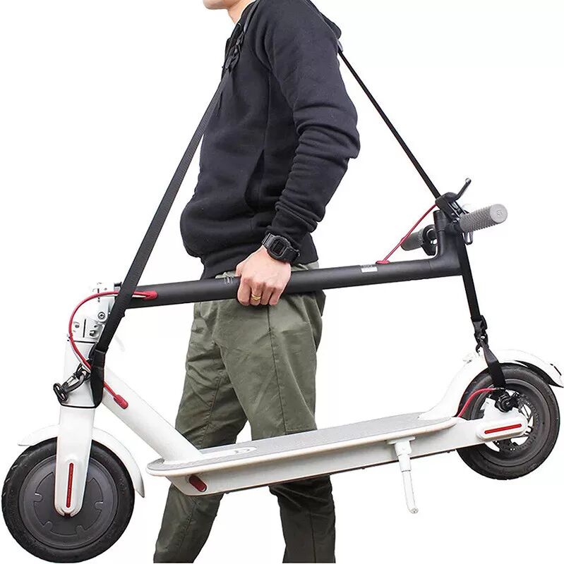 INF Verstellbarer Einzel-Schultergurt mit Haken für Roller und Fahrräder