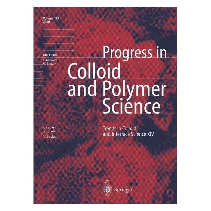 Springer Trends in Colloid and Interface Science XIV (Englisch, Softcover, Vitaly Buckin) (55541261)