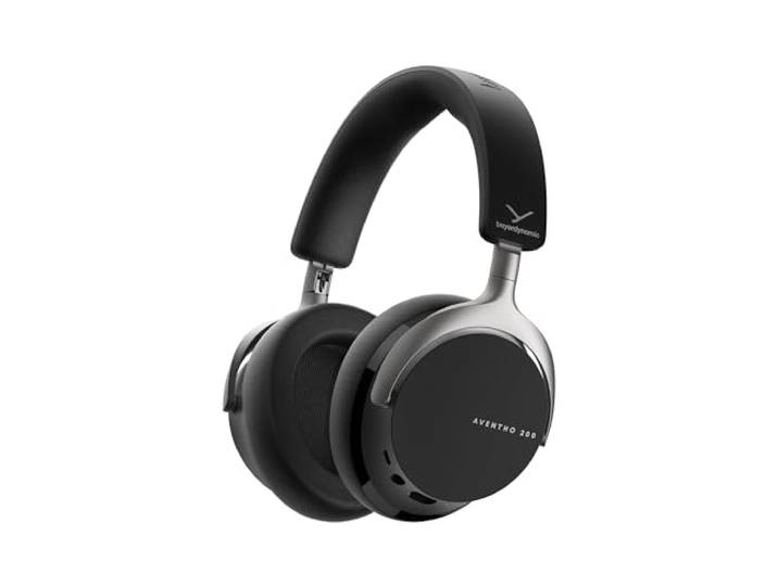 beyerdynamic AVENTHO 200 Draadloze hoofdtelefoon met ruisonderdrukking, 60 uur batterijduur, opvouwbare behuizing, vervangbare oorkussens, in zwart - nieuwe update beschikbaar via app