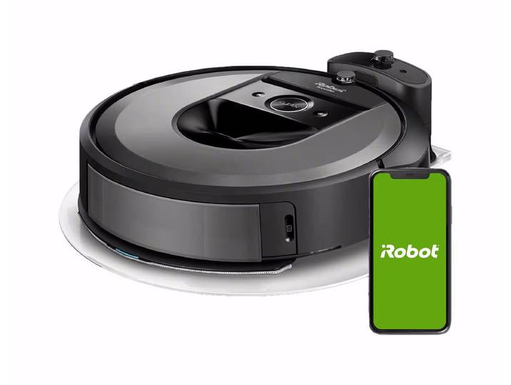 iRobot Roomba Combo i8 Roboterstaubsauger – Staubsauger Roboter/Saugroboter – schwarz