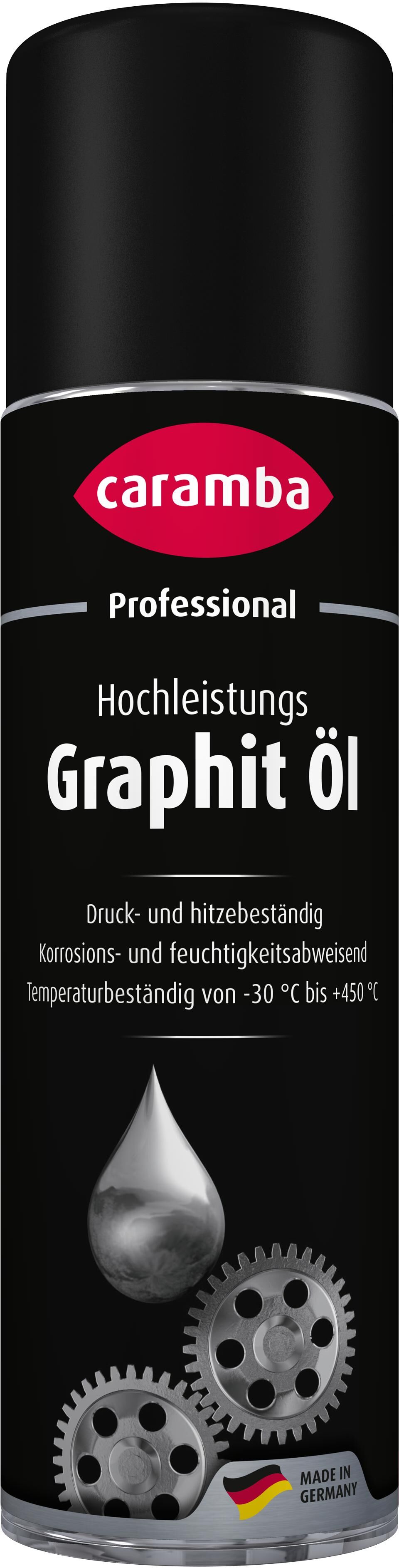 Caramba Grafitspray Profi Hochleistungs Graphit-Öl [500 Ml] 6003071 0.5l