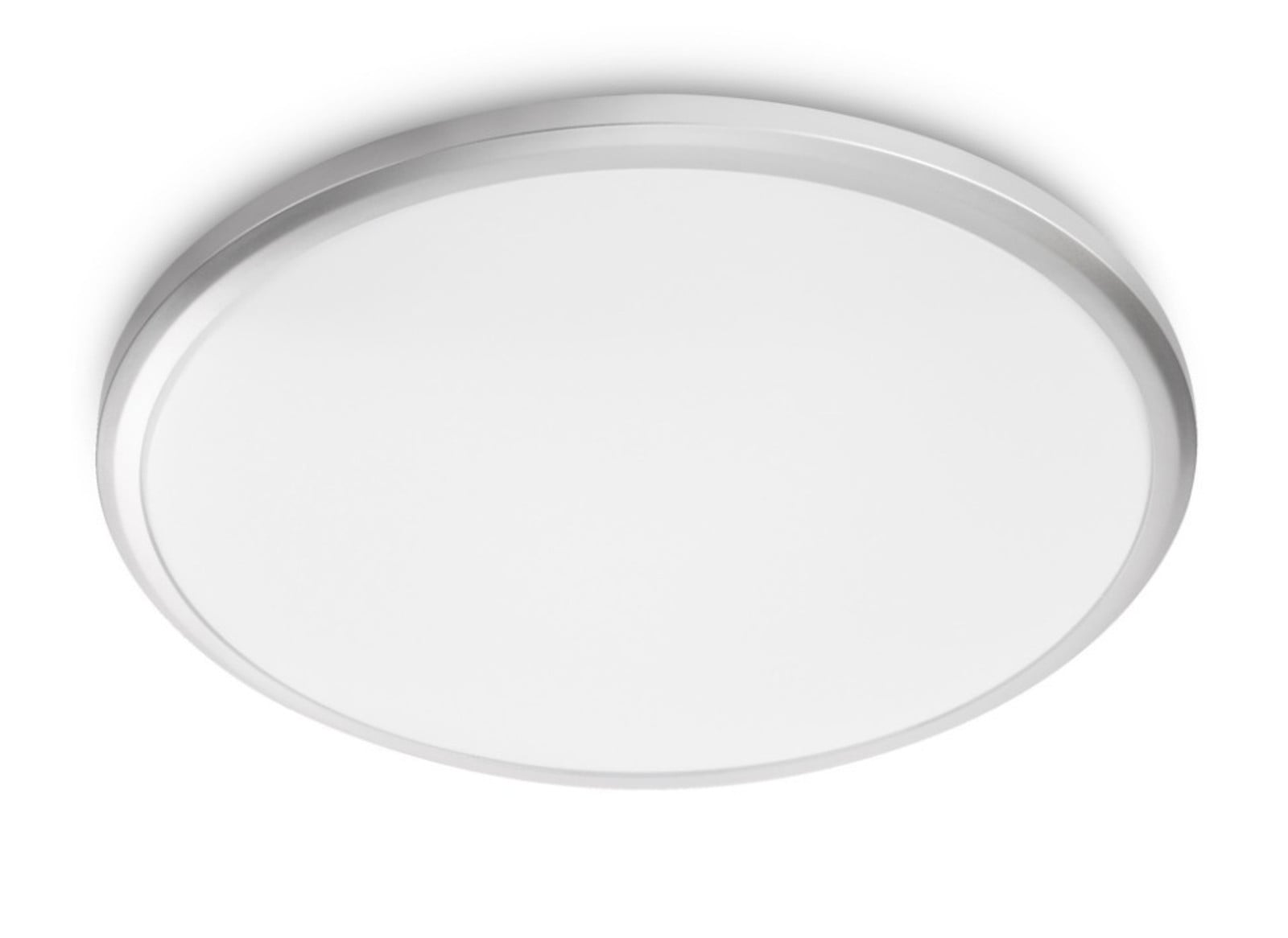 Philips Twirly Design Plafondlamp LED Warm Wit Chroom of Grijs