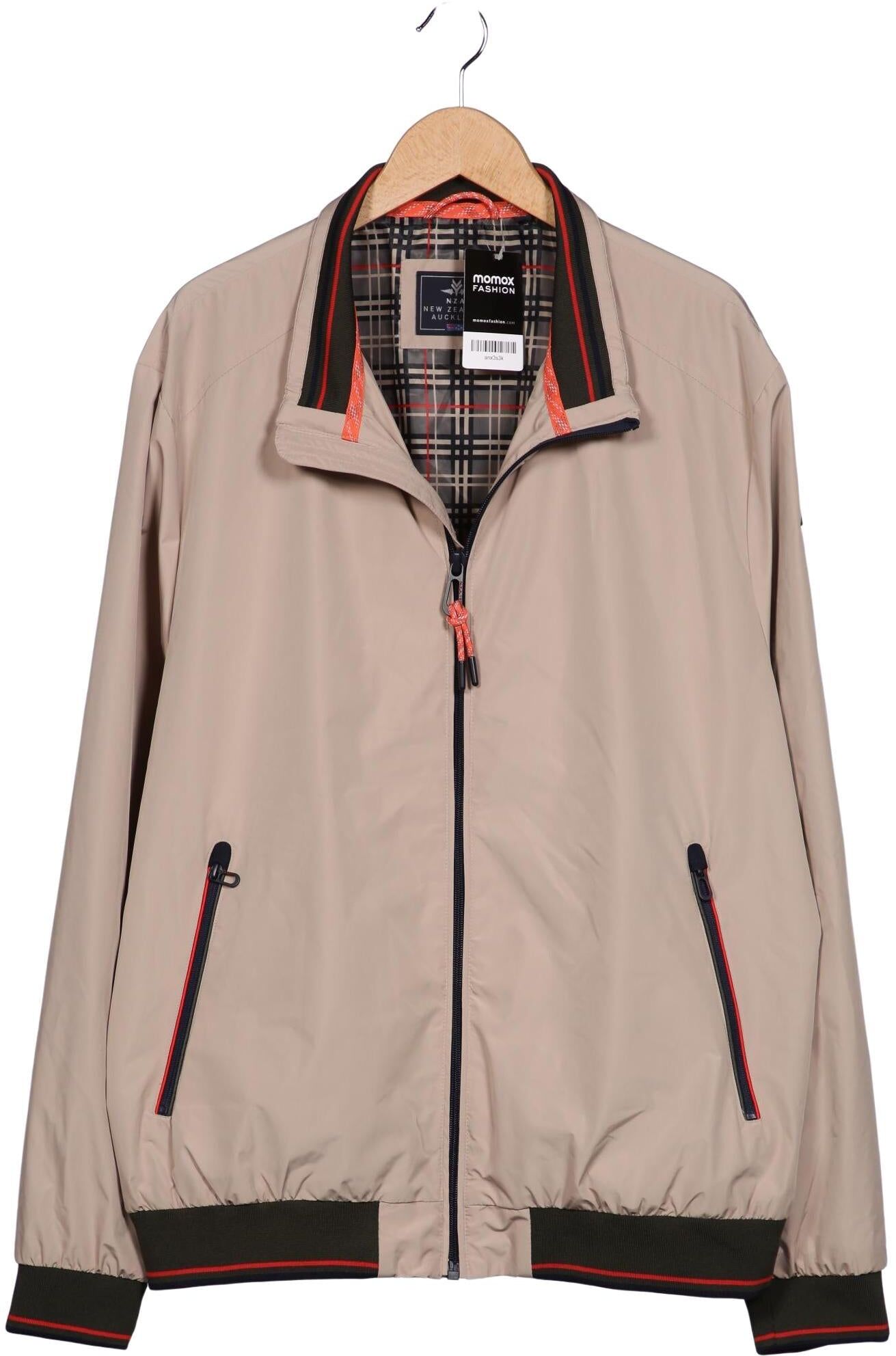 NZA NEW Zealand Auckland Herren Jacke, Beige, Gr. Xxl, Synthetik - Second Hand