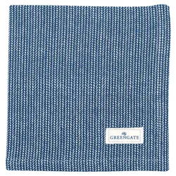 GreenGate Stoffserviette Alicia, dark blue