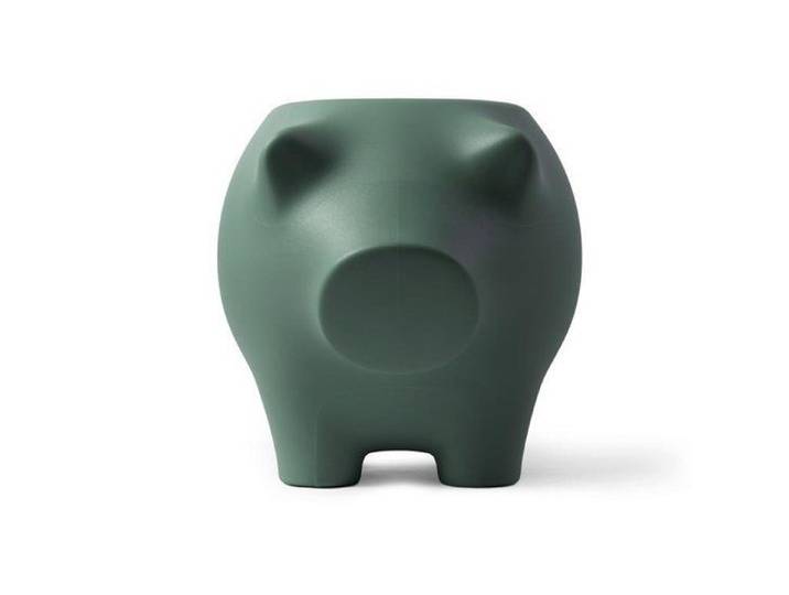 Werkwaardig Sidepig - Bijzettafel - Gerecycled visnetmateriaal - Zeegroen