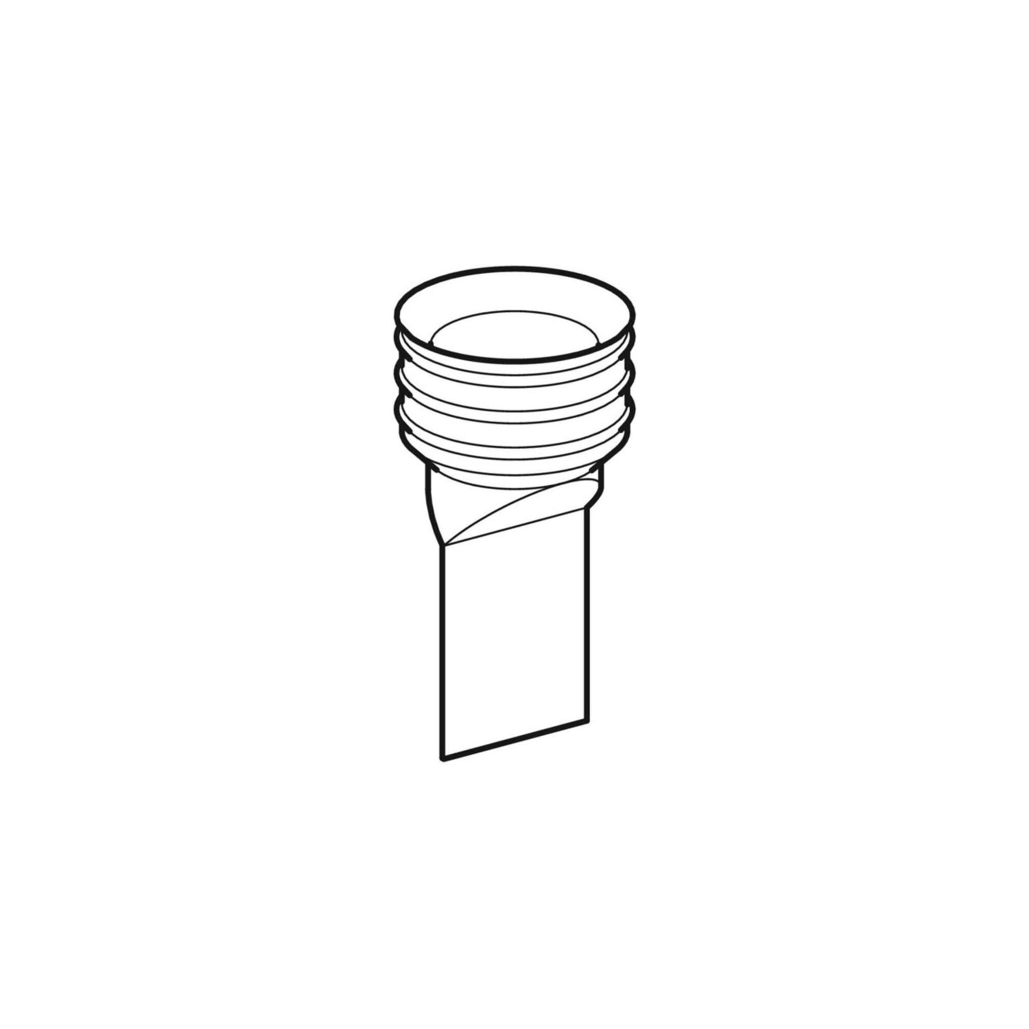 Geberit Geruchsverschluss schwarz, für Urinal (595710000)