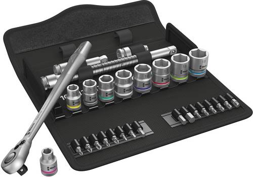 Wera Zyklop Metal 8100 SB 8 Steckschlüsselsatz metrisch 3/8 (10 mm) 29teilig 05004048001
