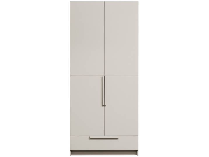 Kleiderschrank PURE 95 x 215 cm Kiefernholz/Farbton Staub