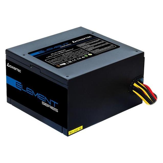 Chieftec ELP-600S power supply unit 20+4 pin ATX PS/2 Black (600 W) (ELP-600S)